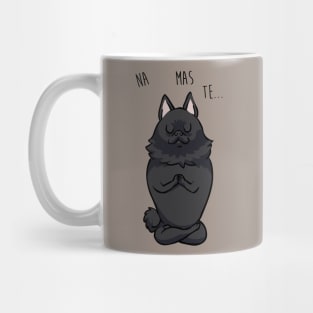 NAMASTE Schipperke Mug